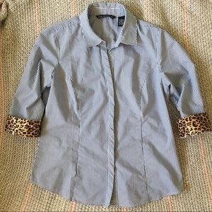 Zac and Rachel women’s blouse with leopard detail
